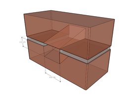 Brique découpée pour créer un accès — © Idée originale de Philippe Guérard