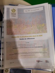 Guide de référence biodiversité dans le bâti — © Natagora Guide de référence biodiversité dans le bâti — © Natagora