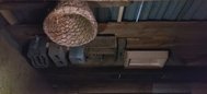 Grenier pour chauves-souris avec micorgîtes en bois, béton et paille — 3 mai 2025 — Bos't Ename — © Olivier Guillitte