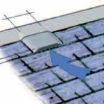 Ouverture juste sous le faîte - in Guide pour l’aménagement des combles et clochers des églises et d’autres bâtiments p.40 © SPW