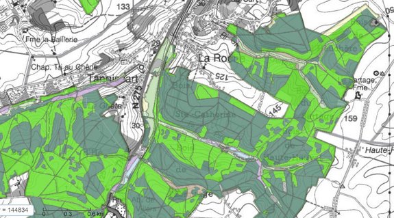 Carte site Nature 2000