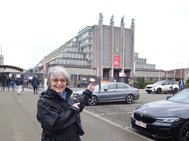 Martine Wauters au Heysel pour Batibouw 2025 — © Martine Wauters